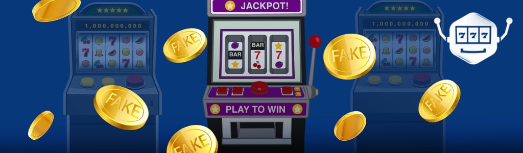 Spielautomat mit Fake-Münzen
